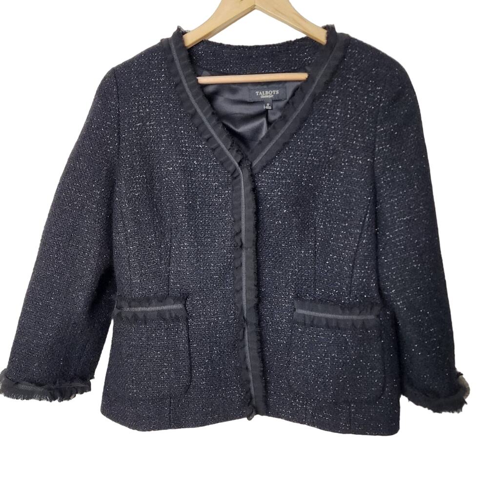 Talbots Wool Blend Blazer Size 12